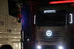 Night photo - trucks BRNA 4